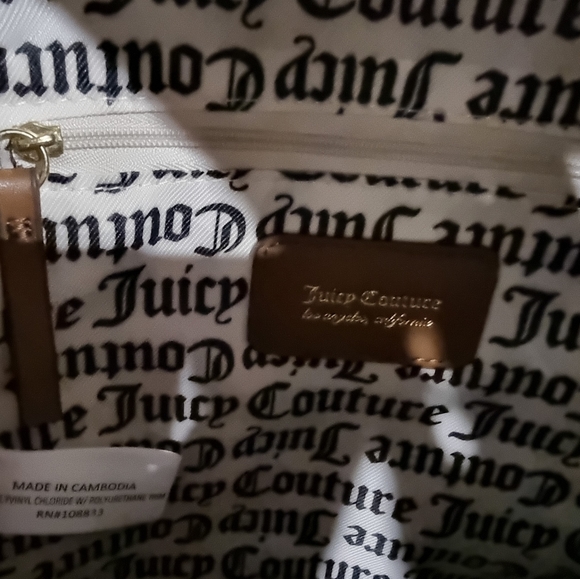 ✨️HOST PICK✨️ Juicy Couture Gold buckle back pack - Picture 5 of 5